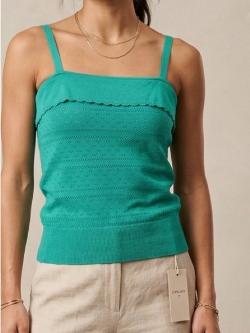 Cream Knit Top XS/S